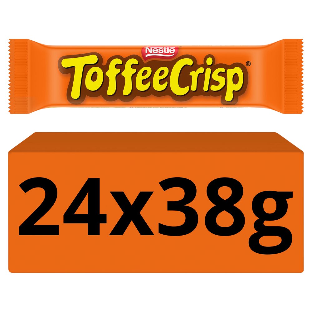 Toffee Crisp Milk Chocolate Bar 38g