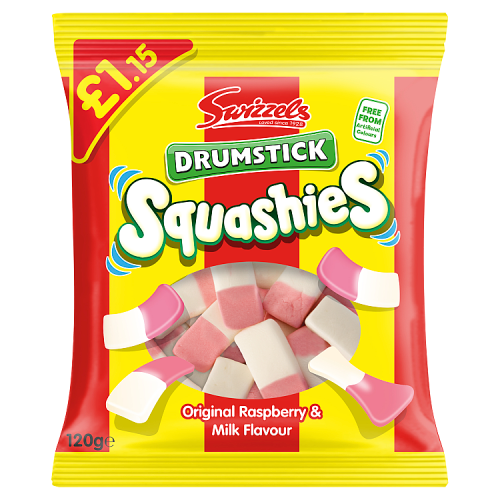 Swizzels Squashies Original Pm £1.15 120g