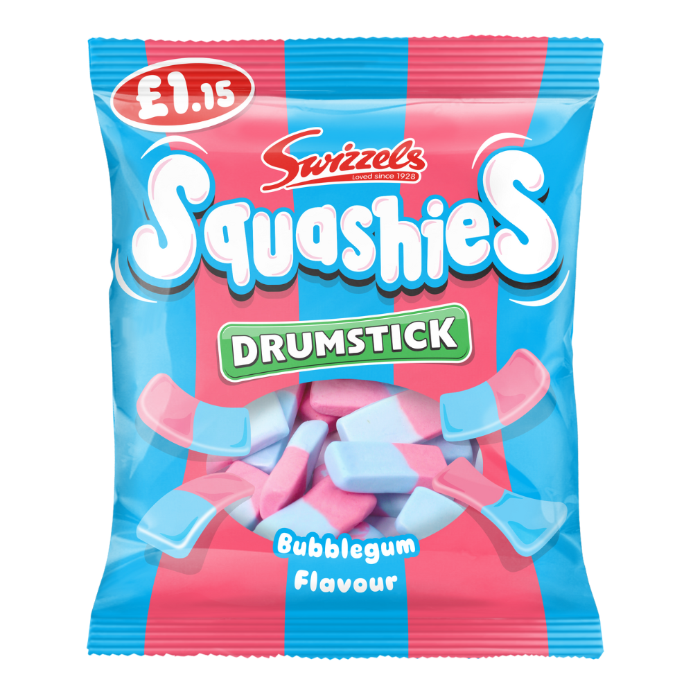 Swizzels Squashies Bubblegum Pm £1.15 120g