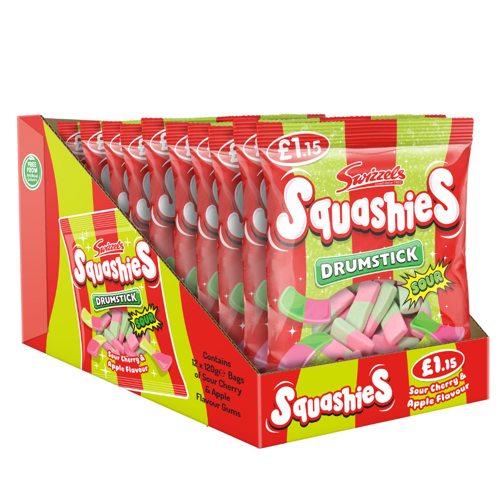 Swizzels Squashies Ch & Apple Pm £1.15 120g